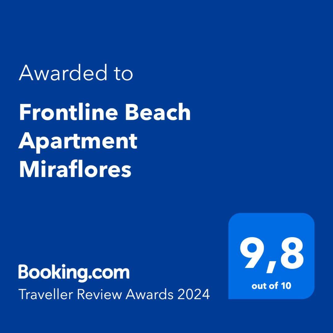 Frontline Beach Apartment Miraflores Sitio de Calahonda Exterior foto